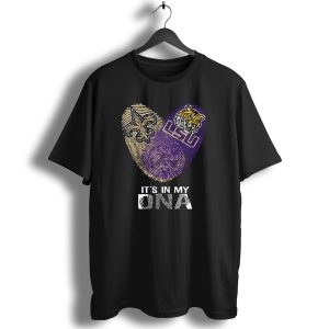 Saints Lsu Tiger Its In My Dna T Shirt