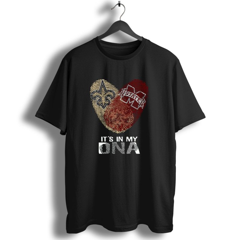 Saints Mississippi State Its In My Dna T Shirt 1 T Shirt 1