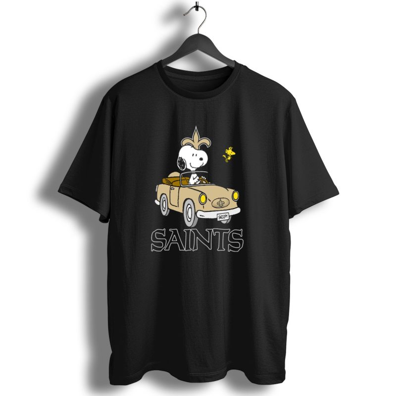 Saints Snoopy And Woodstock Driving Adventure T Shirt 1 T Shirt 1