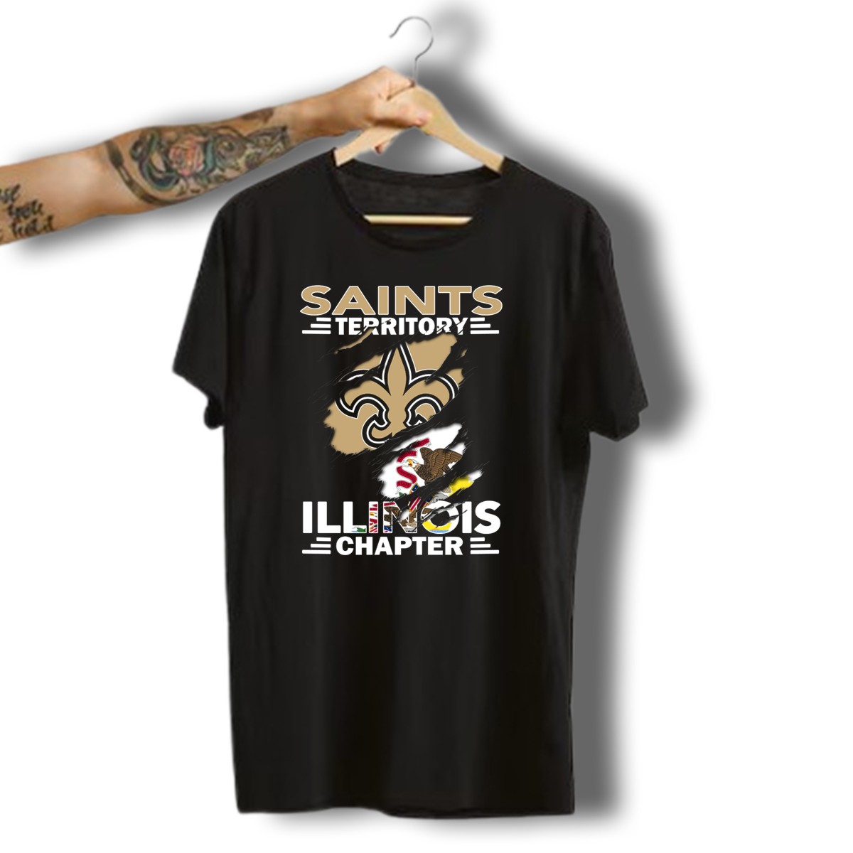 Saints-Territory-Illinois-Chapter-Fleur-De-Lis-And-State-Flag-T-Shirt-1_t-shirt-3_4