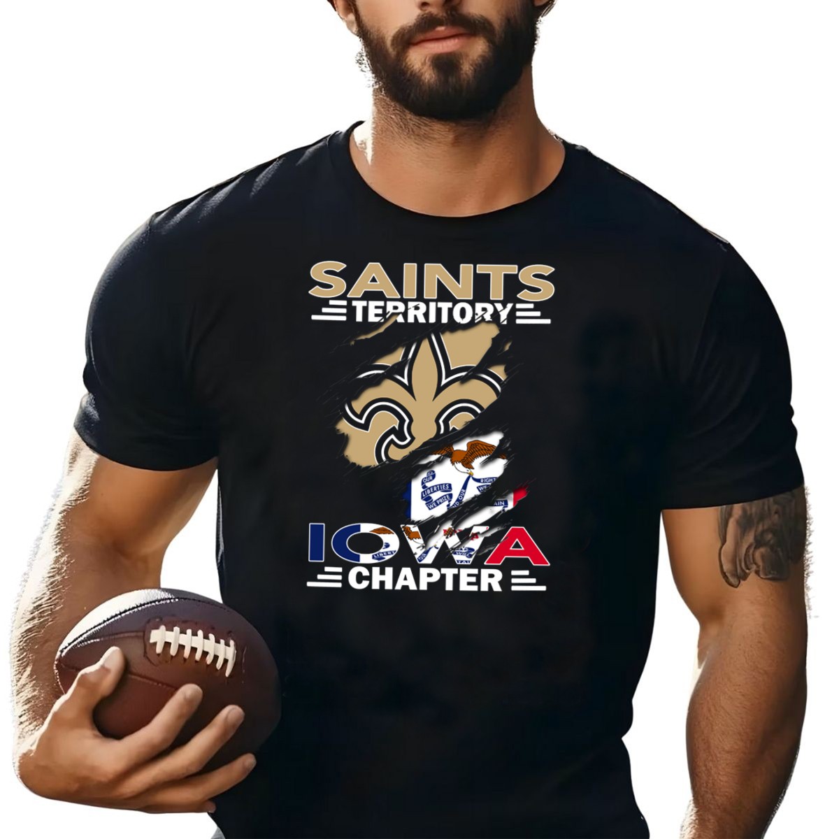 Saints-Territory-Iowa-Chapter-Fleur-De-Lis-Emblem-And-State-Flag-Fusion-T-Shirt-1_t-shirt-4_5