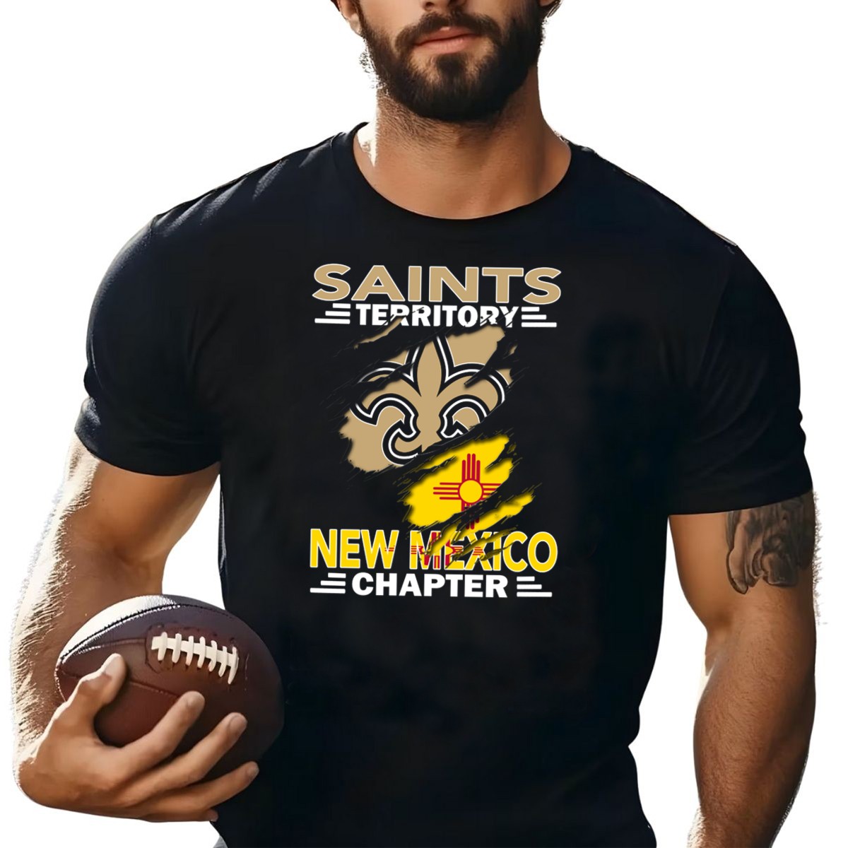 Saints-Territory-New-Mexico-Chapter-Fleur-De-Lis-And-Zia-T-Shirt-1_t-shirt-4_5
