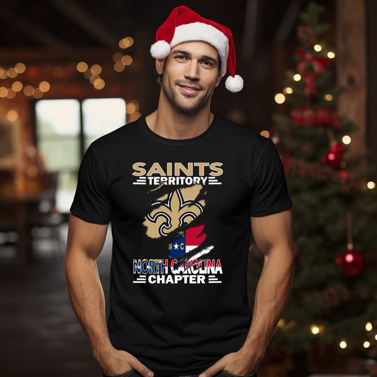 Saints-Territory-North-Carolina-Chapter-Nc-Flag-Fleur-De-Lis-T-Shirt-1_t-shirt-1_2