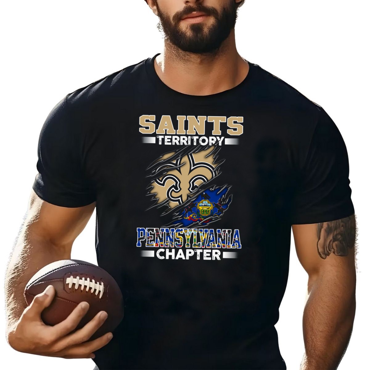 Saints-Territory-Pennsylvania-Chapter-Fleur-De-Lis-And-State-Seal-T-Shirt-1_t-shirt-4_5