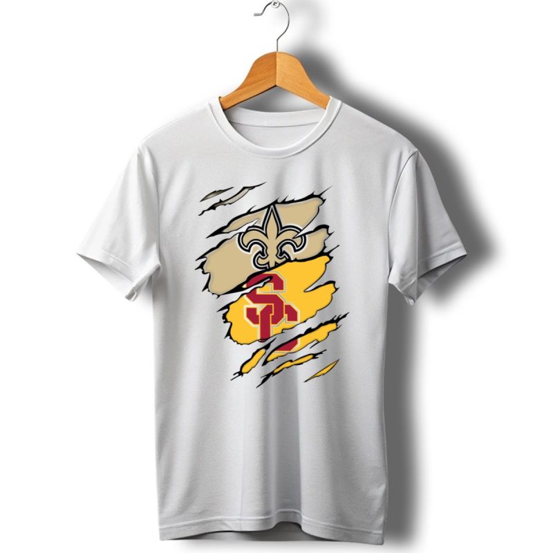 Saints-Trojans-Usc-Fleur-De-Lis-Logo-Combination-T-Shirt-1_T-Shirt-1 Saints Trojans Usc Fleur De Lis Logo Combination T Shirt 1 T Shirt 1