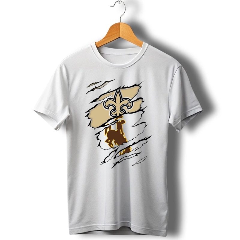 Saints-Wyoming-Fleur-De-Lis-Rodeo-Rider-Tear-T-Shirt-1_T-Shirt-1 Saints Wyoming Fleur De Lis Rodeo Rider Tear T Shirt 1 T Shirt 1