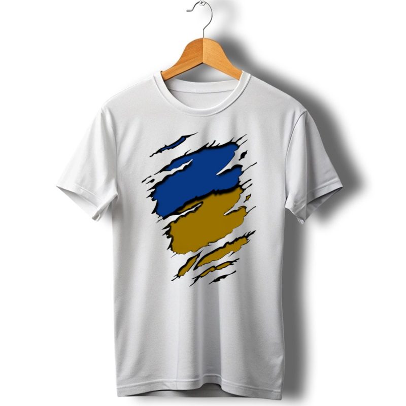Saints Yan Claw Marks Blue Gold T Shirt 1 T Shirt 1