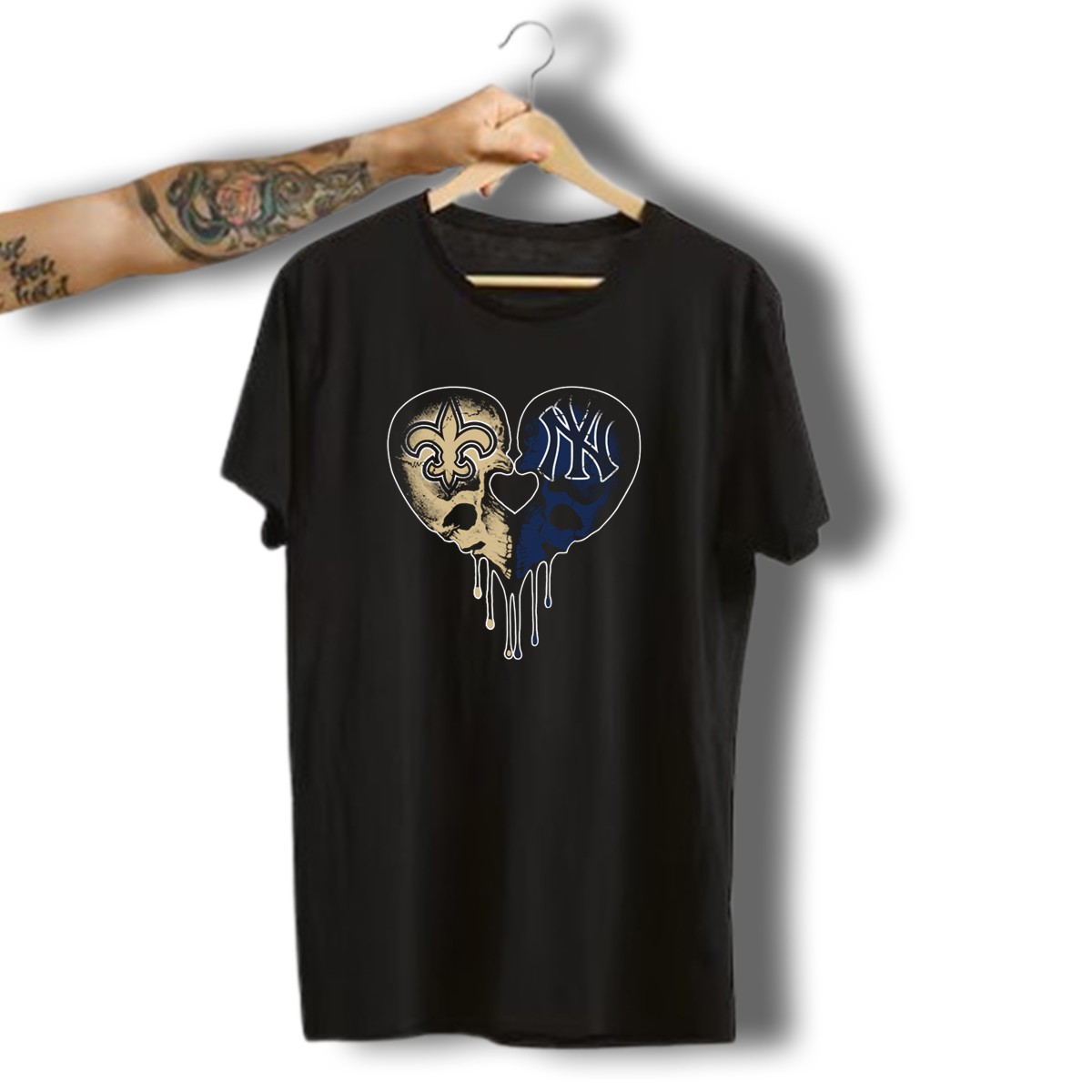 Saints-Yankees-Skull-Heart-Love-T-Shirt-1_t-shirt-3_4