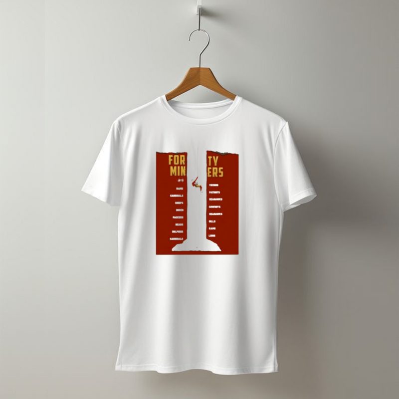 San Francisco 49Ers Forty Miners Team List Champions T Shirt T Shirt 1