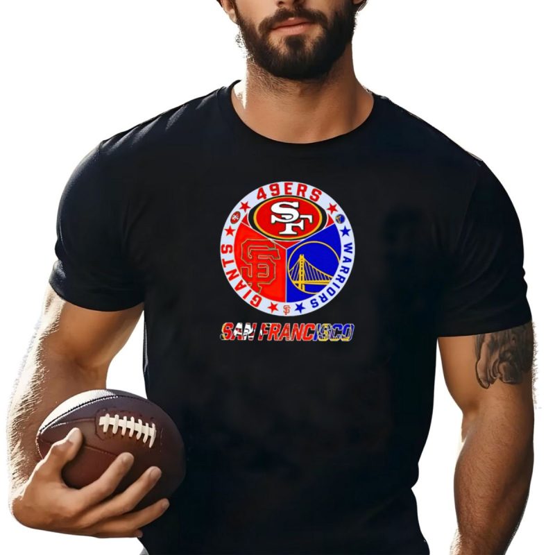 San Francisco 49Ers Giants Warriors T Shirt T Shirt 1