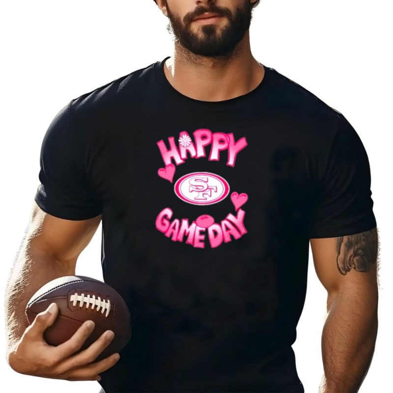 San Francisco 49Ers Happy Gameday Valentines Day 2025 T Shirt T Shirt 1