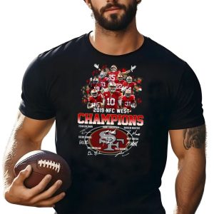 San Francisco 49ers 2019 Nfc West Champions Players Signature shirt