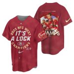 San Francisco 49ers 2023 It's A Lock 2023 Nfc West Champions Baseball Jersey