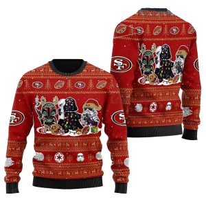 San Francisco 49ers And Star Wars Ugly Sweater