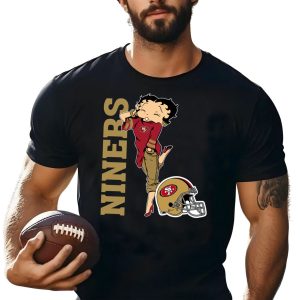 San Francisco 49ers Betty Boops Shirt