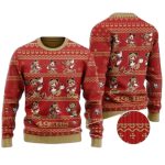 San Francisco 49ers Captain Mickey Mouse Ugly Sweater