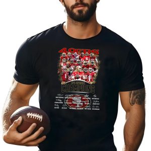 San Francisco 49ers Champions NFC Players Signature shirt