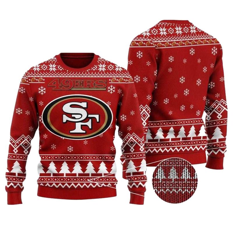 San Francisco 49Ers Chibi Ugly Sweater 1