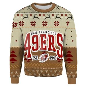 San Francisco 49ers Est 1948 Ugly Sweater