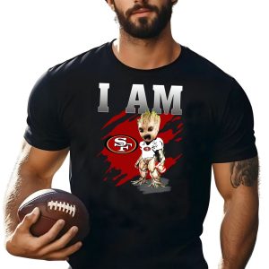 San Francisco 49ers I Am Groot Shirt
