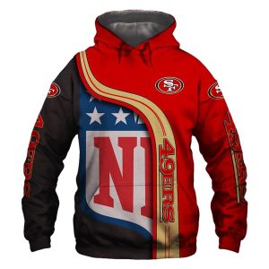San Francisco 49ers In My Heart AOP Hoodie