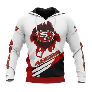 San Francisco 49ers Inside Me cool graphic gift for men AOP Hoodie