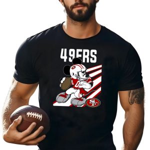 San Francisco 49ers Mickey Mouse Disney Shirt