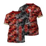 San Francisco 49ers Palm Trees Graphic AOP T-Shirt