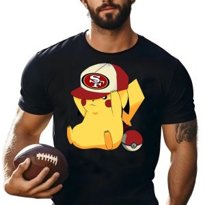 San Francisco 49ers Pikachu Pokemon T-Shirt
