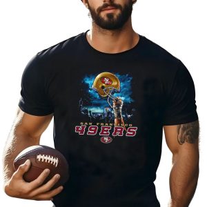 San Francisco 49ers Sky Helmet Shirt