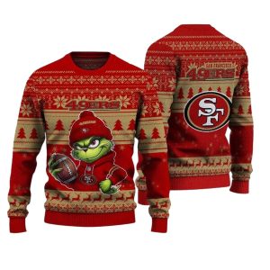 San Francisco 49ers The Grinch Ugly Sweater