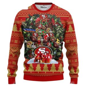 San Francisco 49ers Tree Ugly Sweater