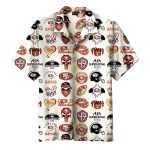 San Francisco 49ers Tropical Leaves And Team Crest Hawaiian Shirt