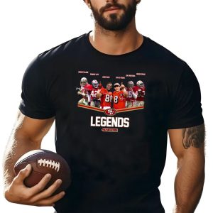 San Francisco 49ers legends team signature Shirt