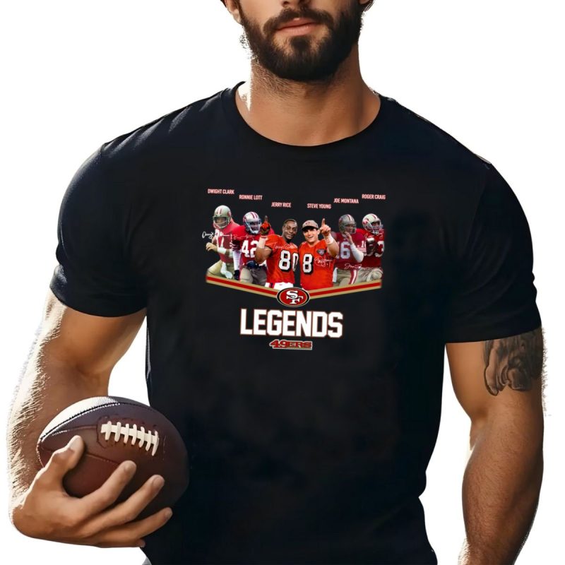 San Francisco 49Ers Legends Team Signature Shirt T Shirt 1 1