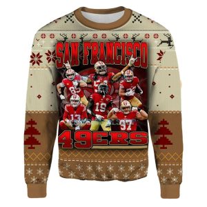 San Francisco Football Team Ugly Sweater