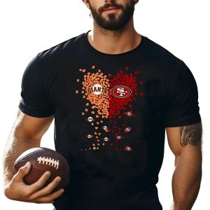 San Francisco Giants San Francisco 49ers tiny hearts Shirt