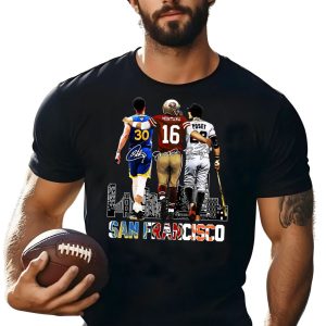 San Francisco Montana Curry Montana and Posey signatures 2021 Shirt