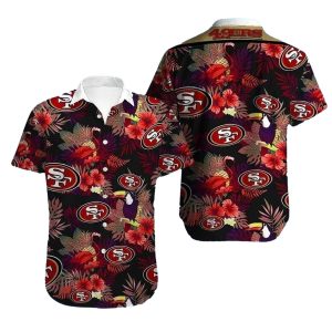 San Francisco Spirit Tropical Leaf 49ers Hawaiian Shirt