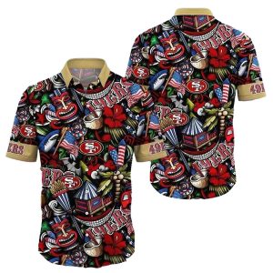 San Francisco Tiki Fest 49ers 2025 Hawaiian Shirt