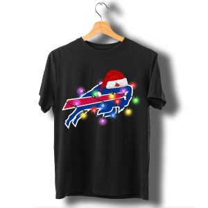 Santa'S Hat Merry Christmas Buffalo Bills T Shirt
