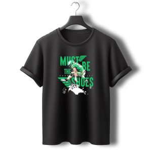 Saquon Barkley Must Be The Shoes Philadelphia Eagles Signature Hurdle T-Shirt