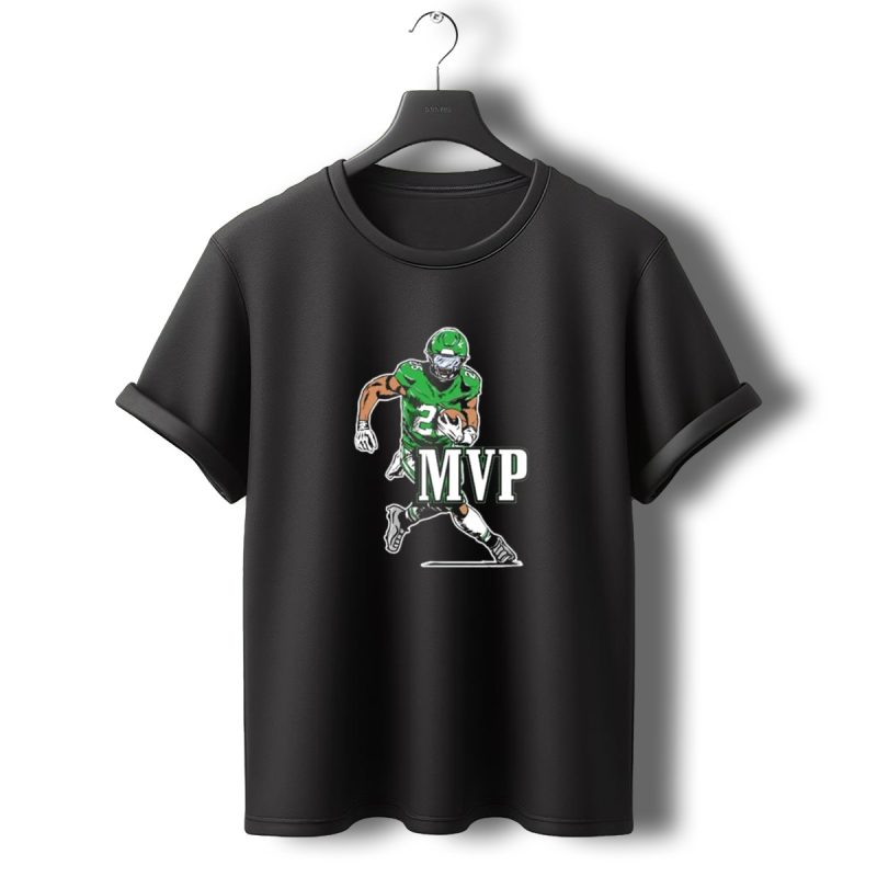 Saquon Barkley Mvp 2024 Philadelphia Eagles Football Player T Shirt T Shirt 0 1