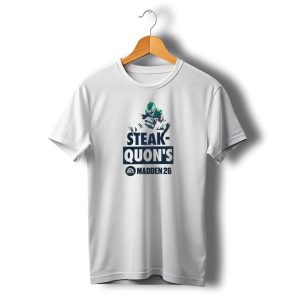 Saquon Barkley Steak Quon's Ea Sports Madden 26 Philadelphia Eagles T-Shirt