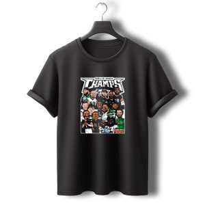 Sblix 2025 Champs Phillygoat Philadelphia Eagles Caricatures Dream Team T-Shirt