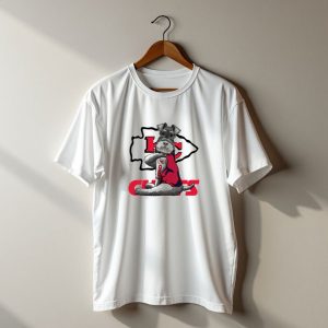 Schnauzer Chiefs KC Logo Dog T-Shirt
