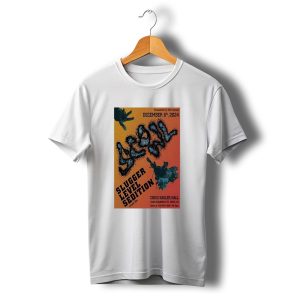 Scowl Slugger Level Sedition Concert December 6 2024 Chico Eagles Hall T-Shirt