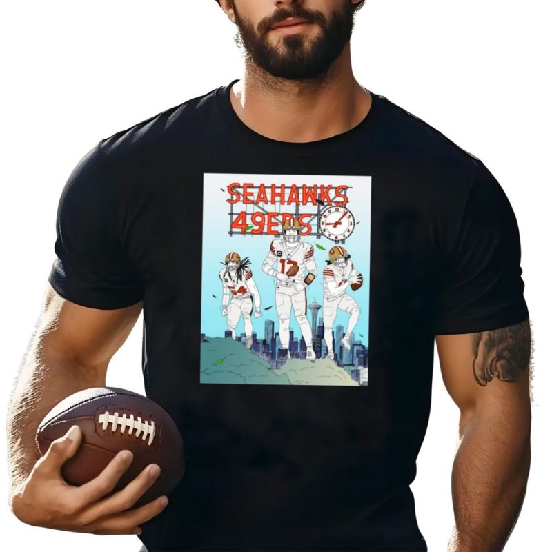 Seahawks Vs 49Ers Redemption Tour Gameday Seattle Football Showdown T Shirt T Shirt 1