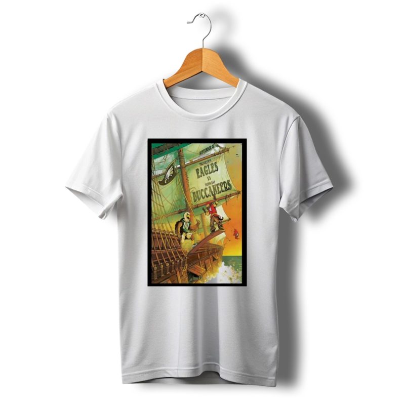 September 25 Philadelphia Eagles Vs Tampa Bay Buccaneers Pirate Ship Battle T Shirt T Shirt 1 1