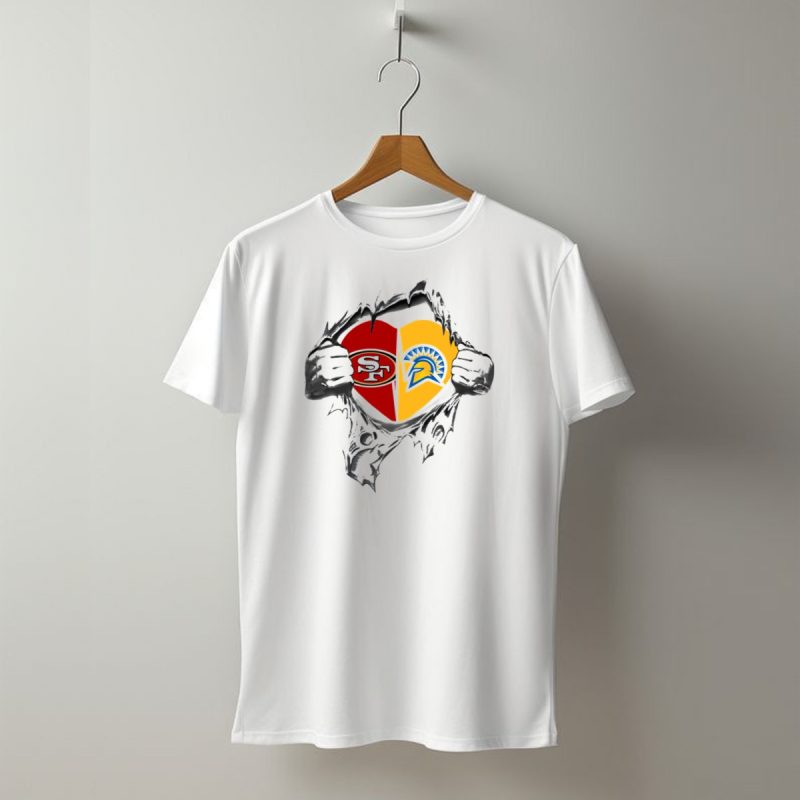Sf 49Ers San Jose State Spartans Heart Of Loyalty And Pride T Shirt T Shirt 1